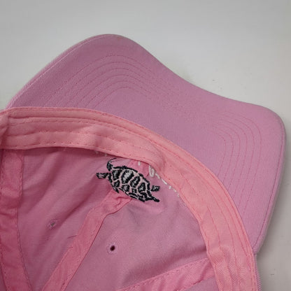 JHATS Baseball Cap Pink One Size Wildwood Crest NJ Sea Turtle Embroidered Hat