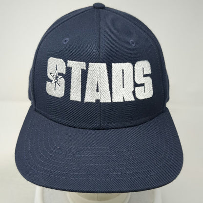 OTTO Snapback Hat Blue One Size Stars Embroidery Gray Underbrim Structured