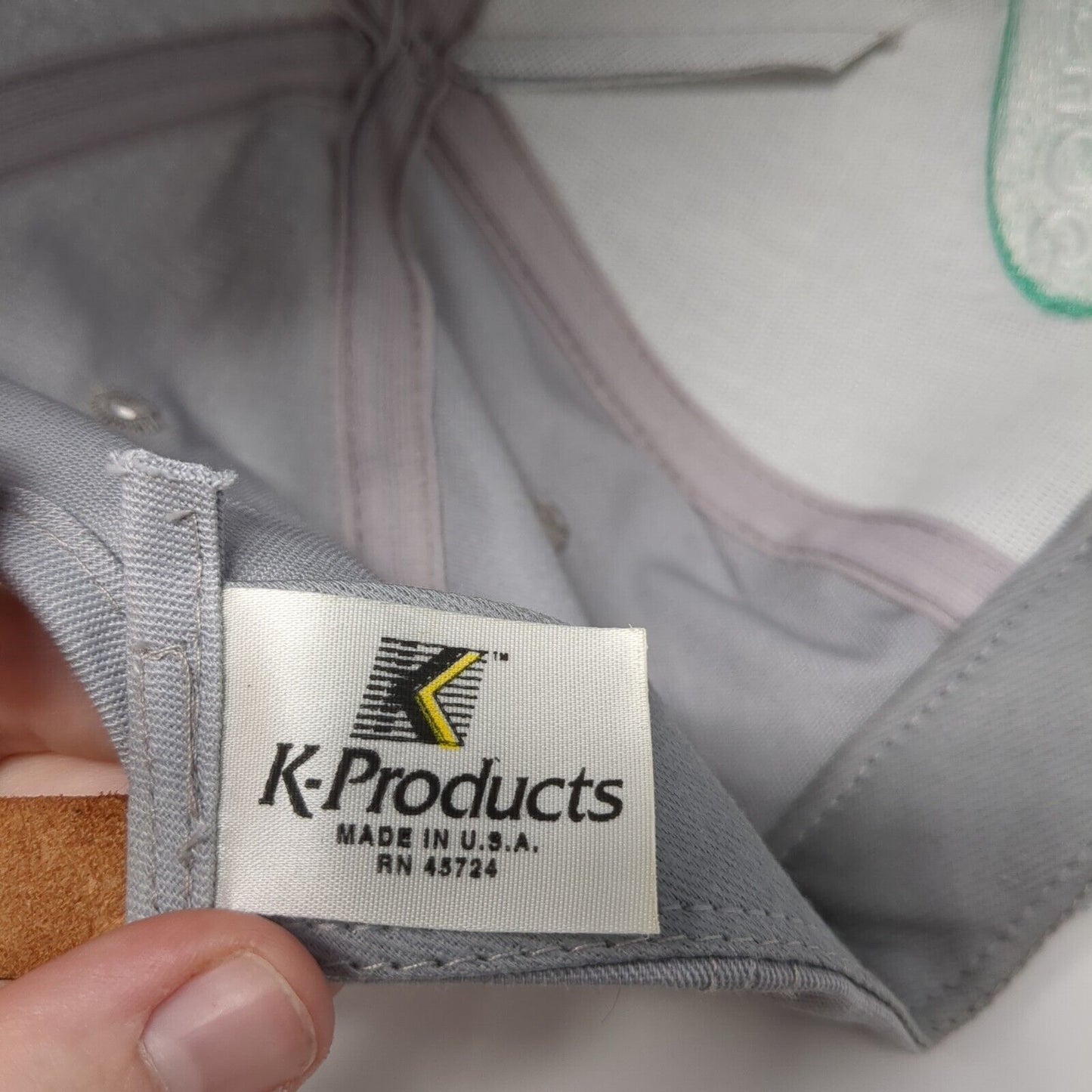 Hilleshog Novartis Seed Inc. Slideback Rope Hat Gray OSFA K-Products
