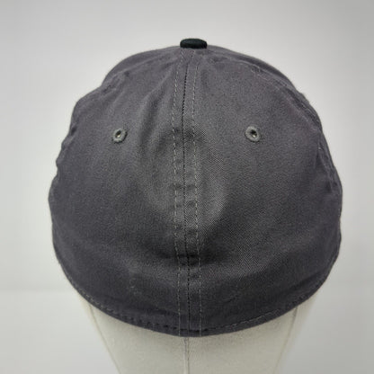 WCF Insurance Fitted Hat Gray S/M Embroidered Vented Holes 39Thirty New Era