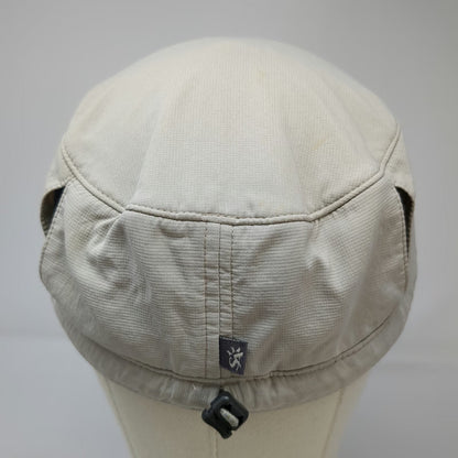 Sunday Afternoons Army Cap Beige L Nylon Toggle Mesh Vents Lightweight Sun Hat