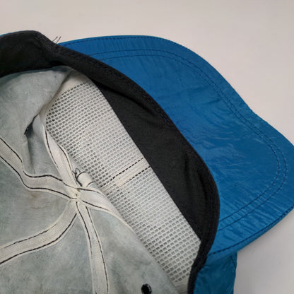 CREC Patch Snapback Hat Blue One Size Adjustable Vent Holes Embroidered