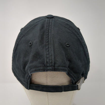 Number 7 Slideback Hat Black M/L Adjustable Vented Holes Richardson Cotton