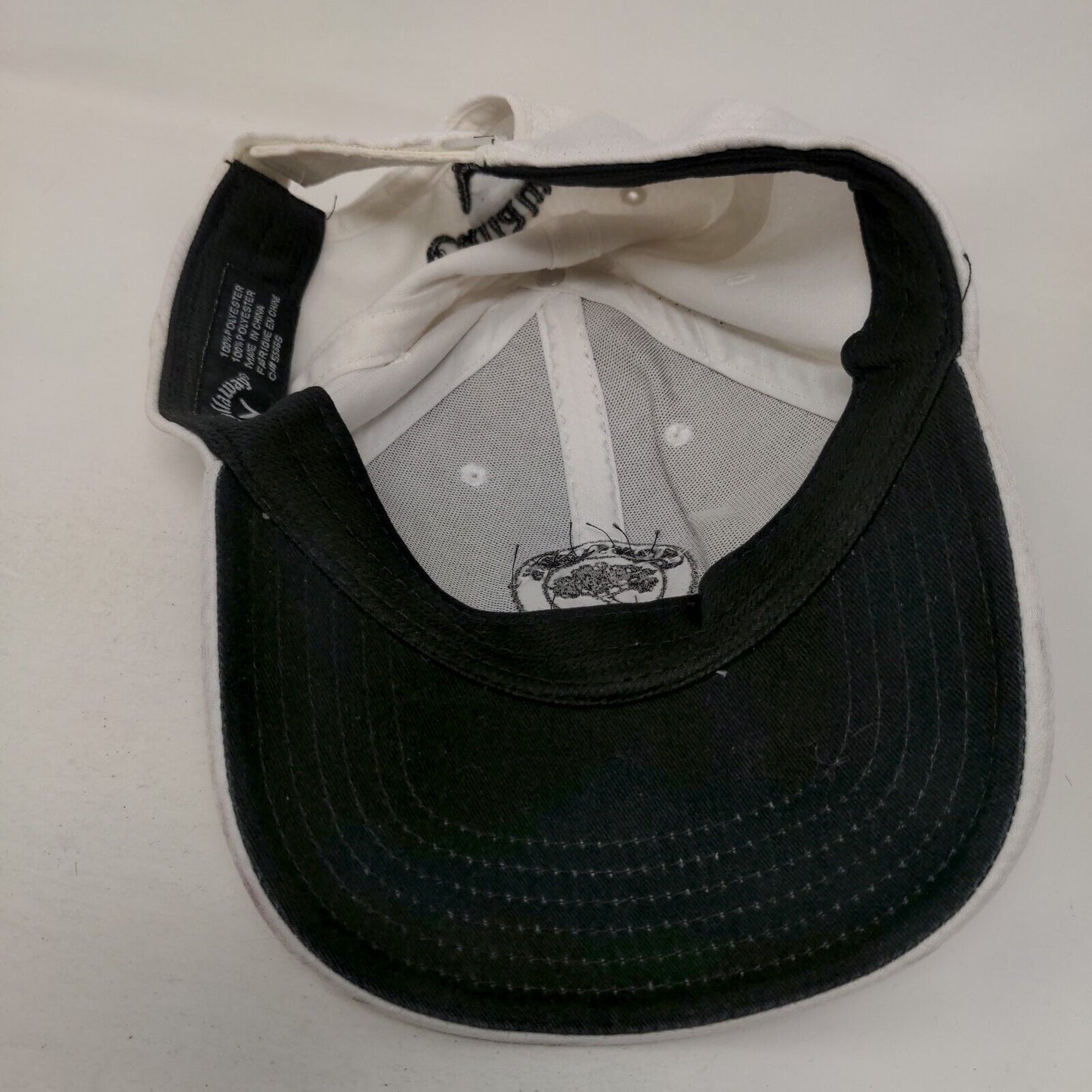 Cypress Creek Golf Club Strapback Hat White OS Adjustable Embroidered Callaway