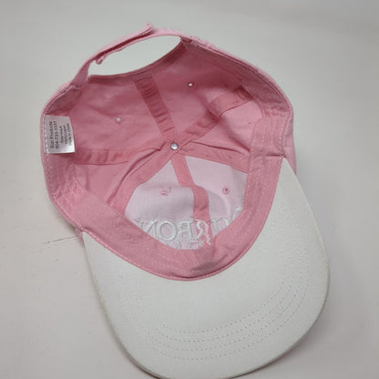 Bourbon Street New Orleans Adult Strapback Hat Pink OS Adjustable Embroidered