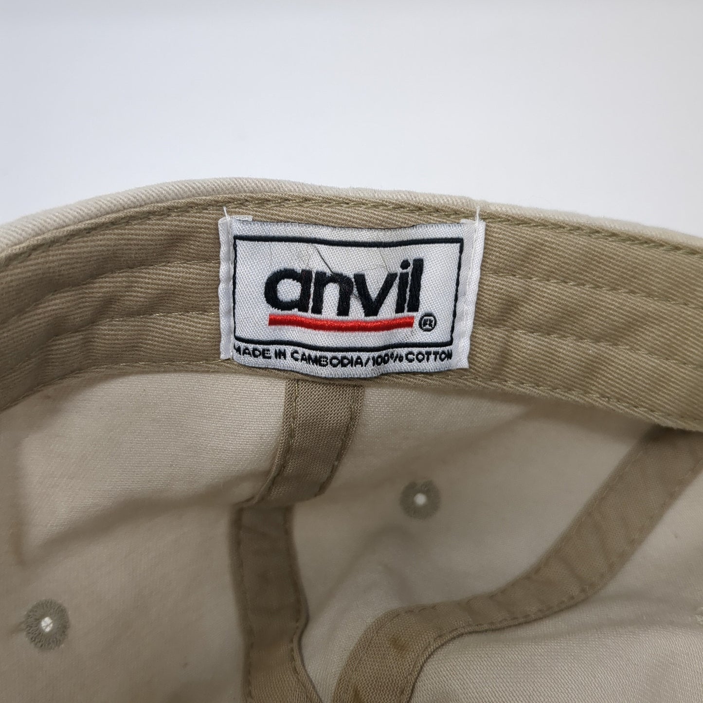 Affordable Insurance Solutions Baseball Cap Beige One Size Adjustable Anvil