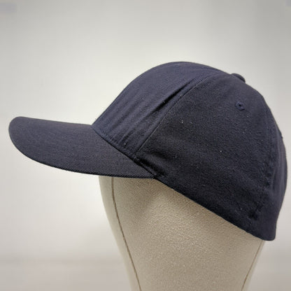 Mountain Bike Specialists Fitted Hat Blue S/M Flexfit Embroidered Yupoong