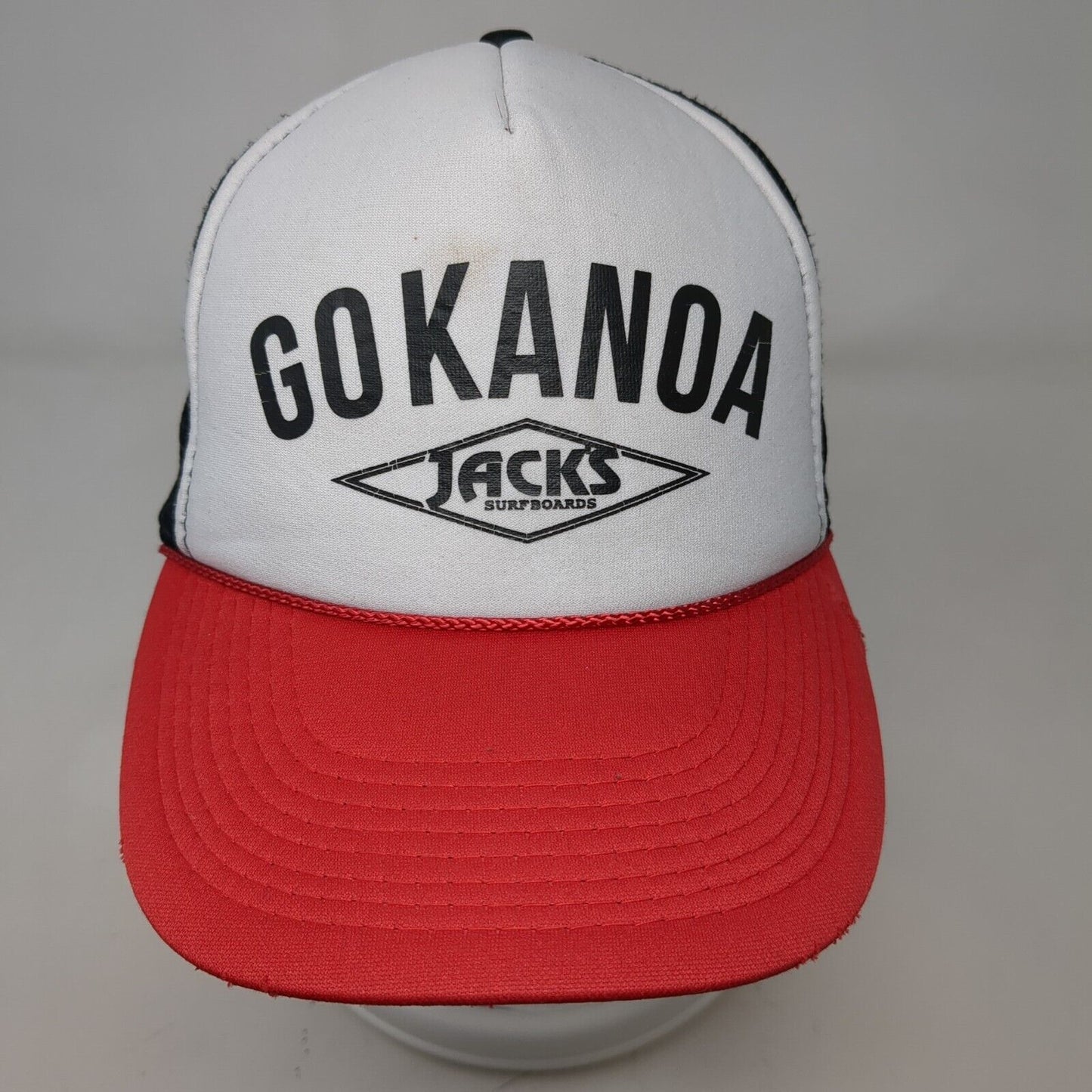 Go Kanoa Jacks Surfboards Snapback Rope Trucker Hat Multi One Size Otto