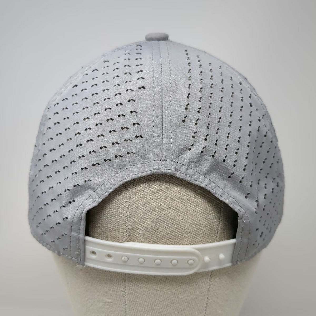 Team 49 Trucker Hat Gray One Size Snapback Perforated Utah Jazz Logo Patch