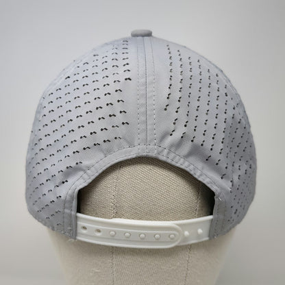 Team 49 Trucker Hat Gray One Size Snapback Perforated Utah Jazz Logo Patch
