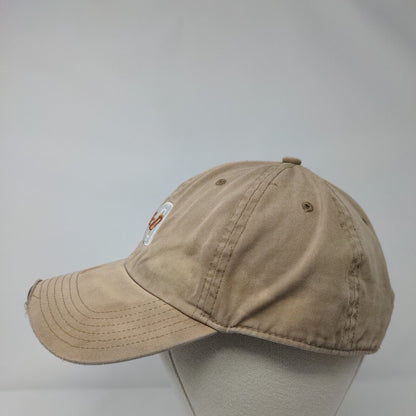 50 R&D Slideback Hat Tan Medium-Large Solid Embroidered Richardson