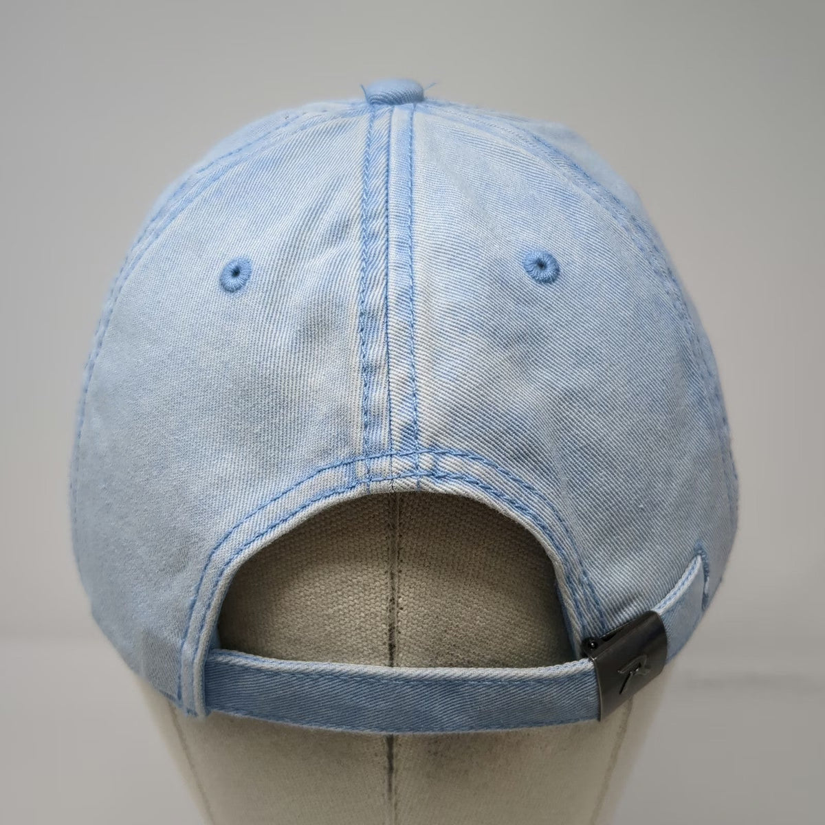 Richardson Baseball Cap Blue One Size Ginny's Cookies & Cream Embroidered Hat
