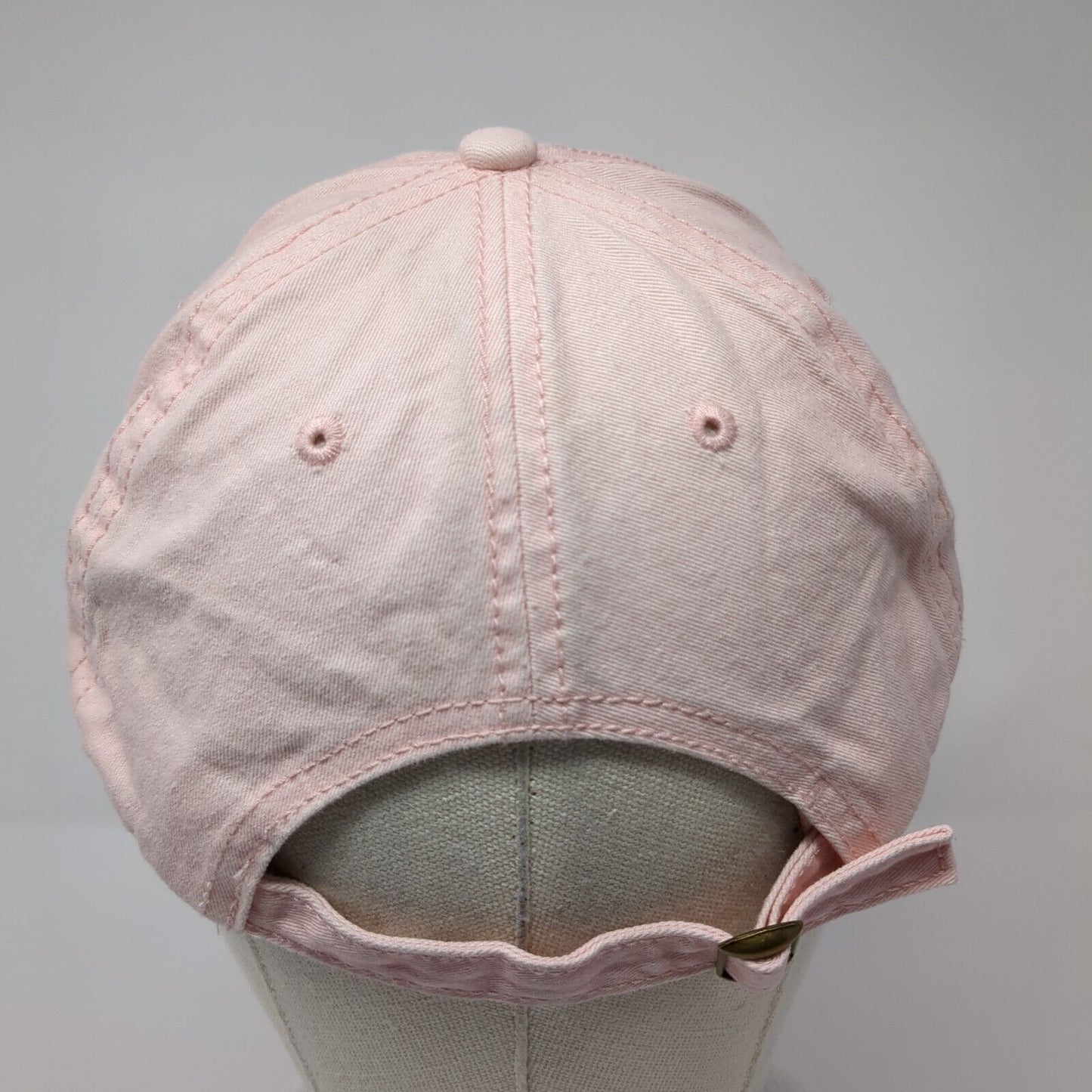 Unbranded Slideback Hat Pink Rose Blush One Size Adjustable Blank