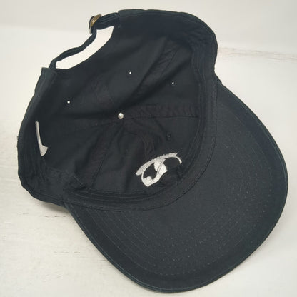 Black Baseball Cap One Size Paddleboard Idaho Embroidered Slideback Cotton Hat