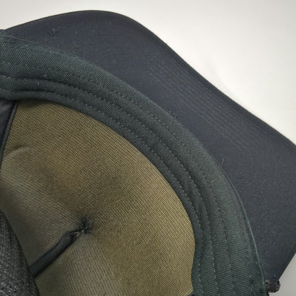 Dakine Trucker Hat Black One Size Elk Deer Mountain Graphic Mesh Rope Snapback
