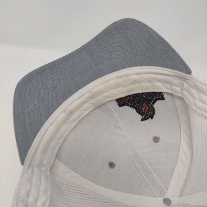 Dry Canyon Snapback Mesh Back Trucker Hat Gray OSFA Embroidered