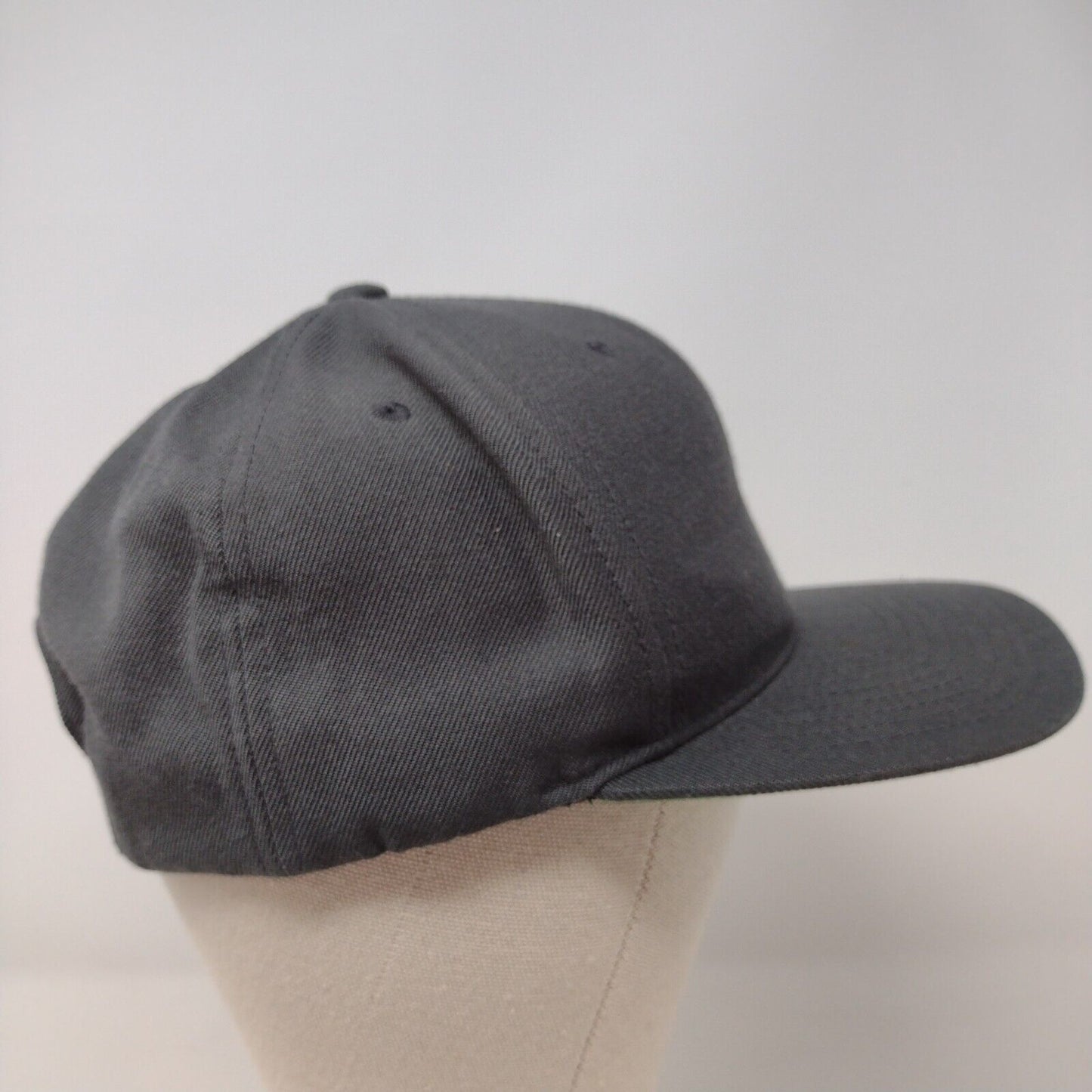 CWI Snapback Hat Gray OSFA Embroidered Adjustable The Classics Yupoong