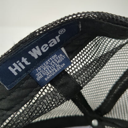 Hit Wear Trucker Hat Black One Size The Taphouse Wayne Mesh Back Snapback Cap