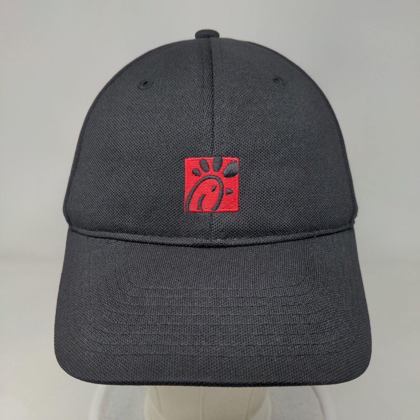 Chick-fil-A Slideback Hat Black One Size Embroidered Team Style Oobe