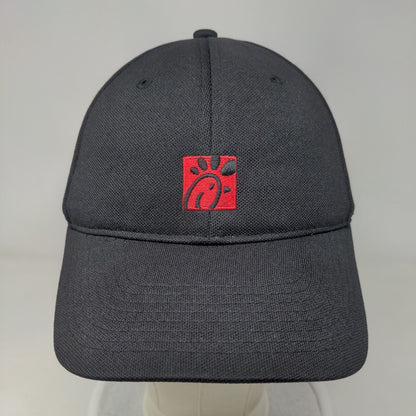 Chick-fil-A Slideback Hat Black One Size Embroidered Team Style Oobe