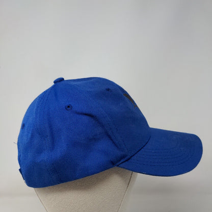 RF Roger Federer Strapback Hat Blue One Size Adjustable Vent Holes Vintage
