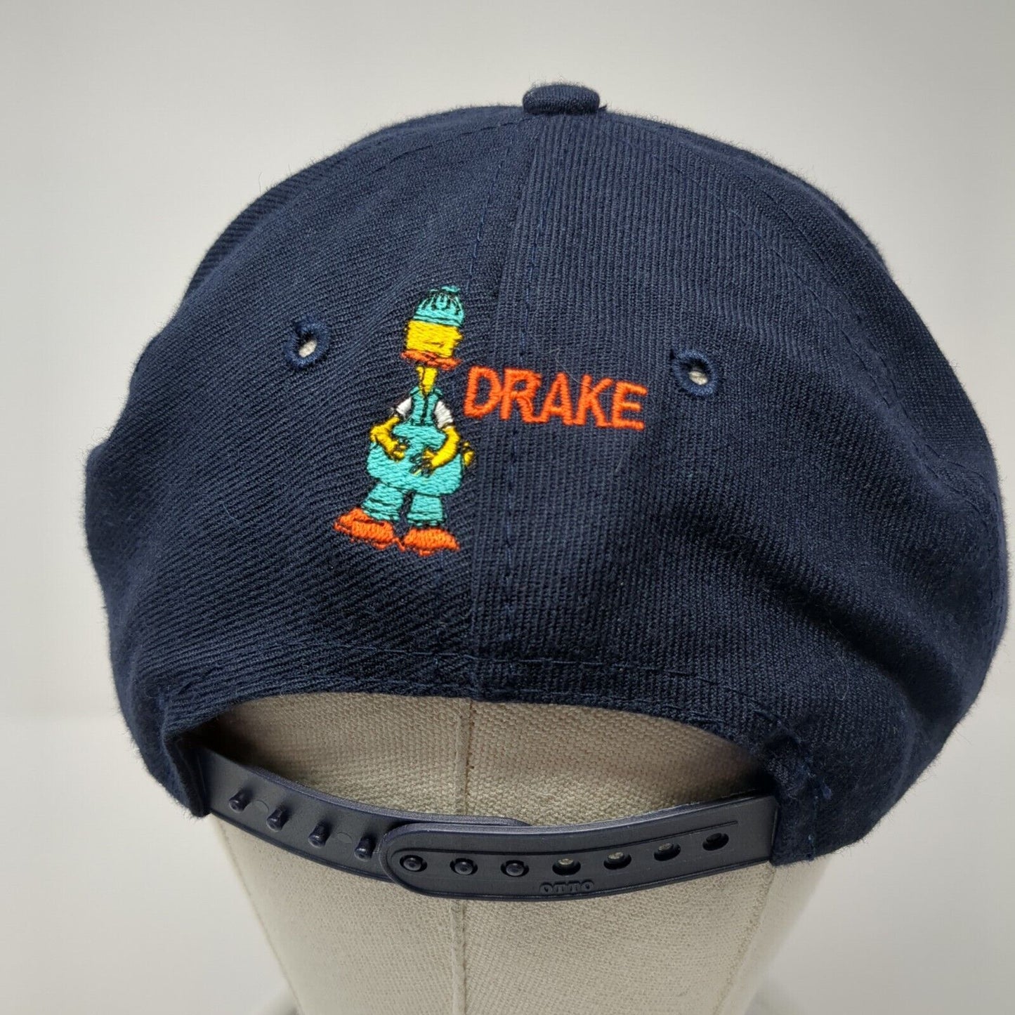 Drake Mechanical Plumbing Contractors Snapback Hat Blue One Size Otto