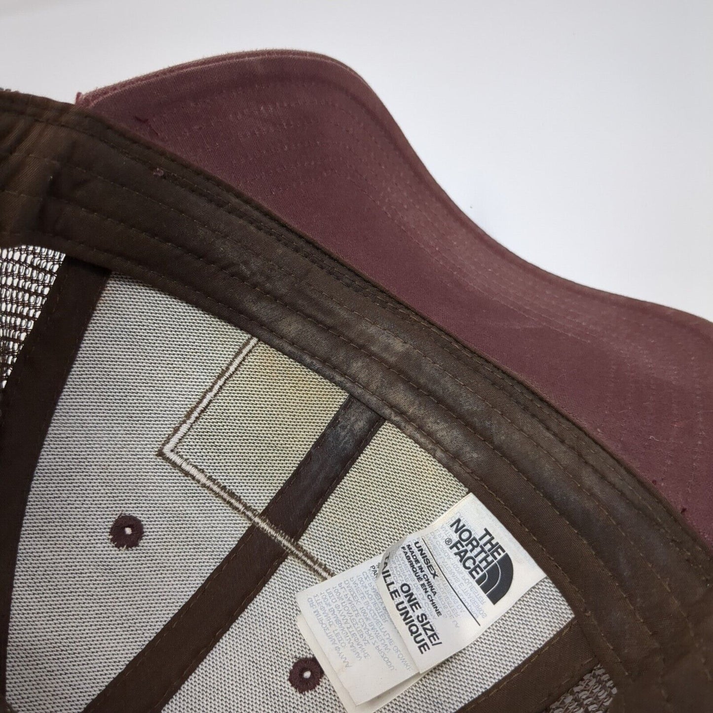 The North Face Snapback Trucker Hat Multi One Size Mesh Back Adjustable