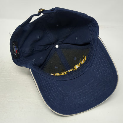 Cap America Baseball Cap Blue Yellow One Size Idylwilde Farms American Flag Hat