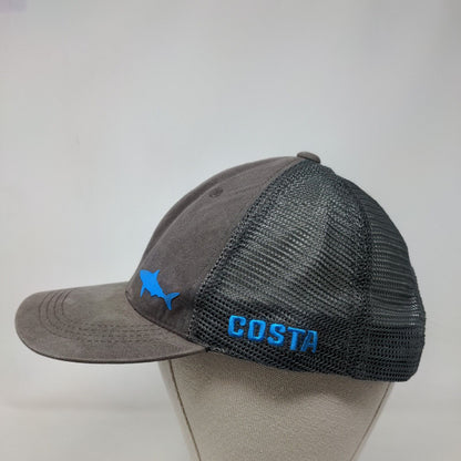 Costa Ocearch Snapback Trucker Hat Multicolor One Size Mesh Back Embroidered