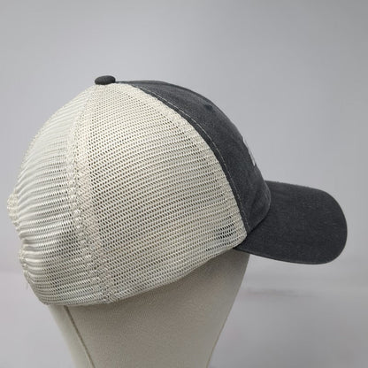 Sportsman Trucker Hat Gray White One Size ESPN Logo Mesh Snapback Cotton hat