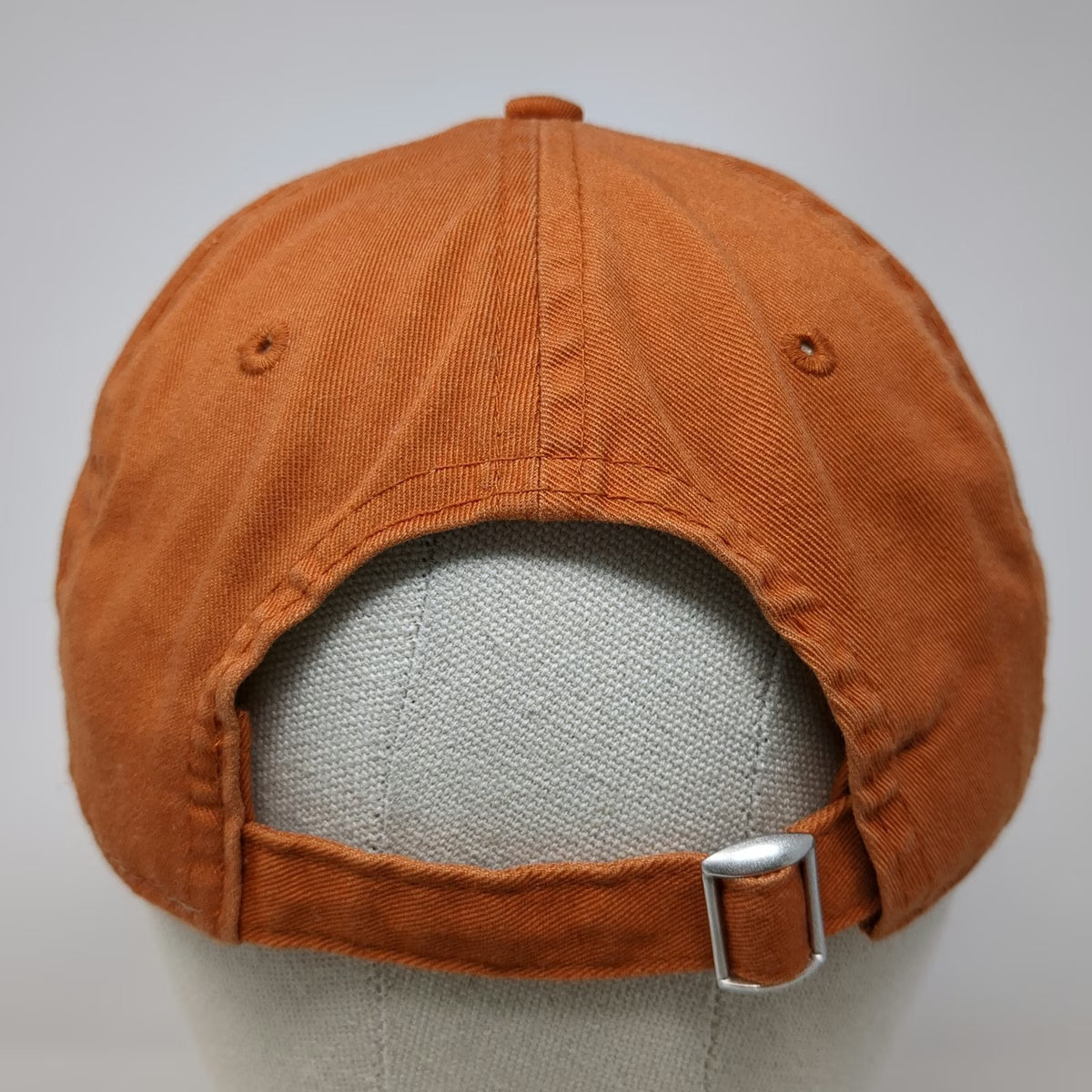 Signatures Baseball Cap Orange One Size Embroidered Sugar Skull Roses Muerto Hat