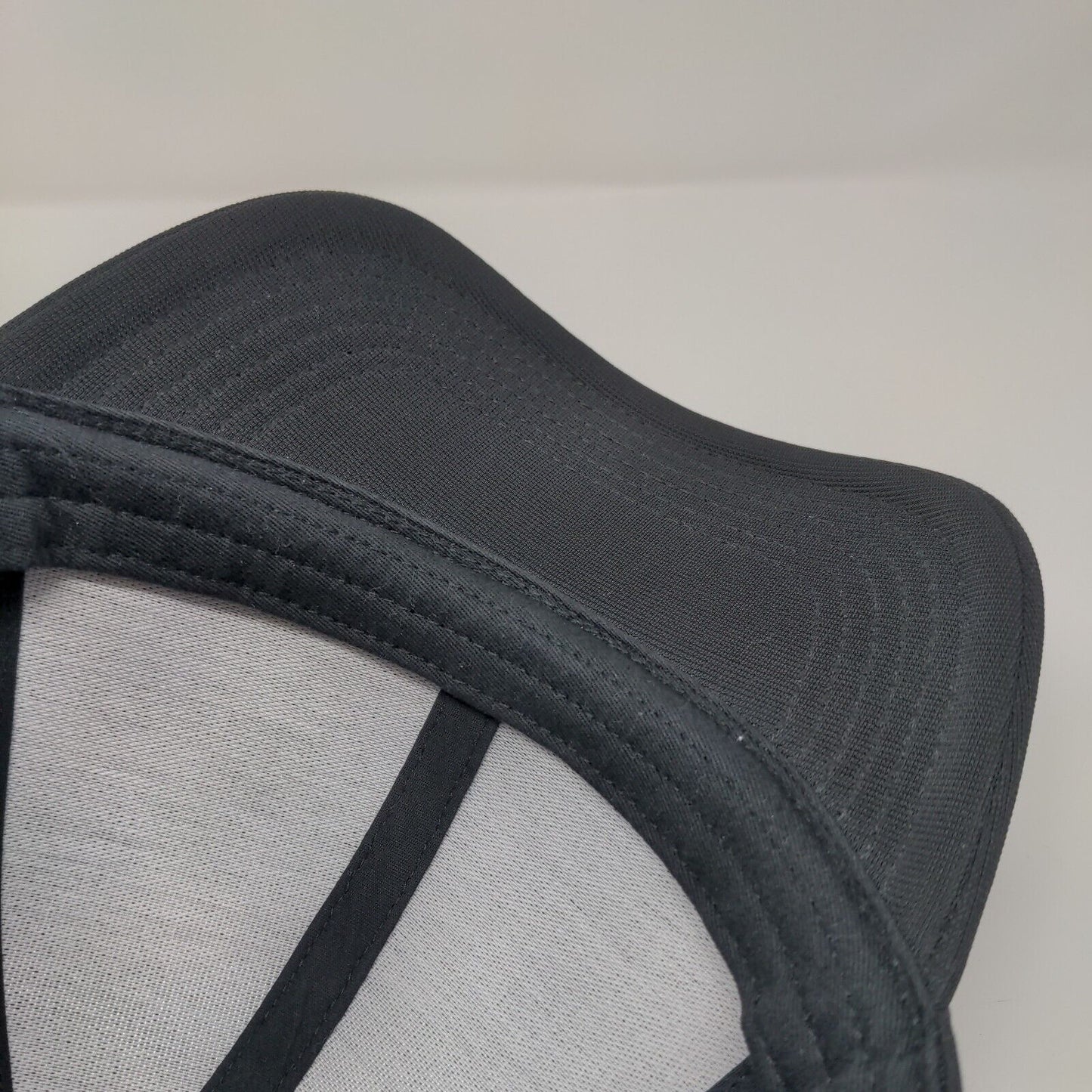 GAIAM Strapback Hat Black OSFA Adjustable Breathable Emblem Blank Polyester