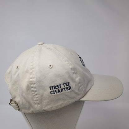 Junior Golf Foundation of Greater Kansas City Slideback Hat Beige One Size