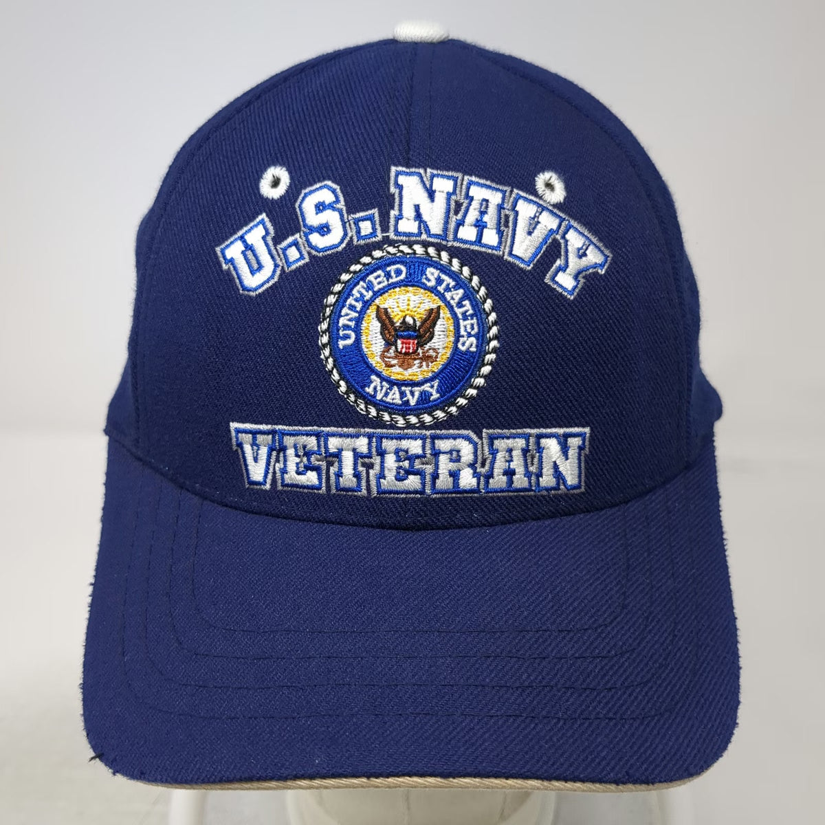 Rapid Dominance Baseball Cap Blue One Size US Navy Veteran Embroidered Hat