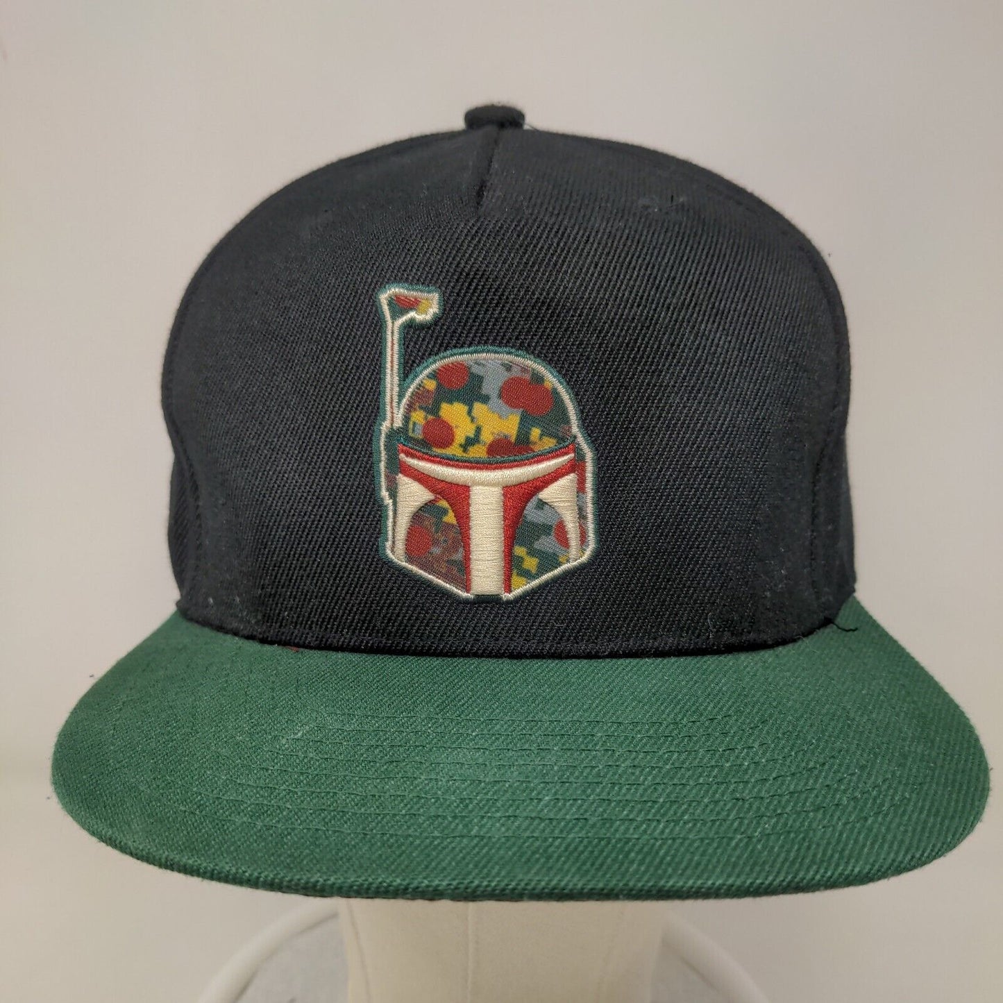 Star Wars Futura Laboratories Mens Snapback Hat Black OSFM Embroidered Boba Fett