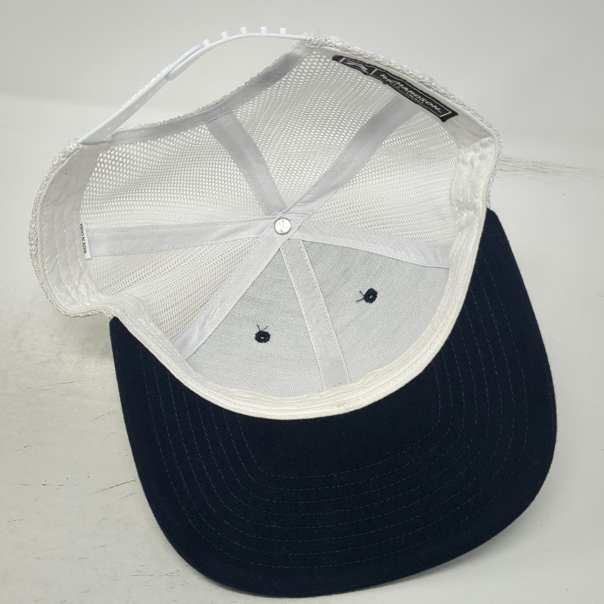 Richardson Trucker Hat Blue S Ditch Witch Industrial Logo Mesh Snapback