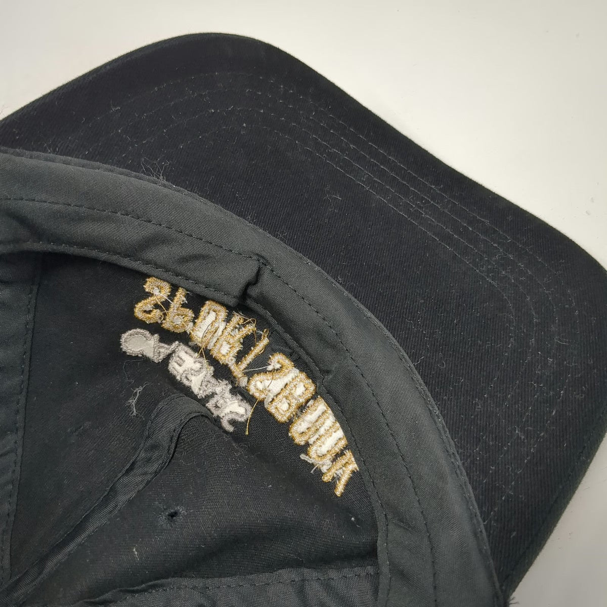 Quake City Caps Baseball Cap Black One Size Caesars Sportsbook Slideback Hat