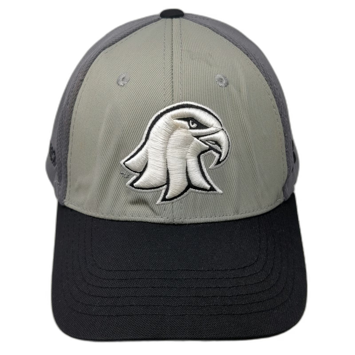 Russell Brockport Golden Eagles Baseball Cap Gray One Size Strapback Mesh Hat