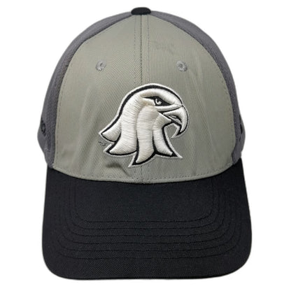 Russell Brockport Golden Eagles Baseball Cap Gray One Size Strapback Mesh Hat