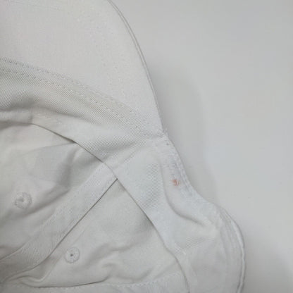 PINK Snapback Hat White OSFA Adjustable 6 Panel Victoria's Secret