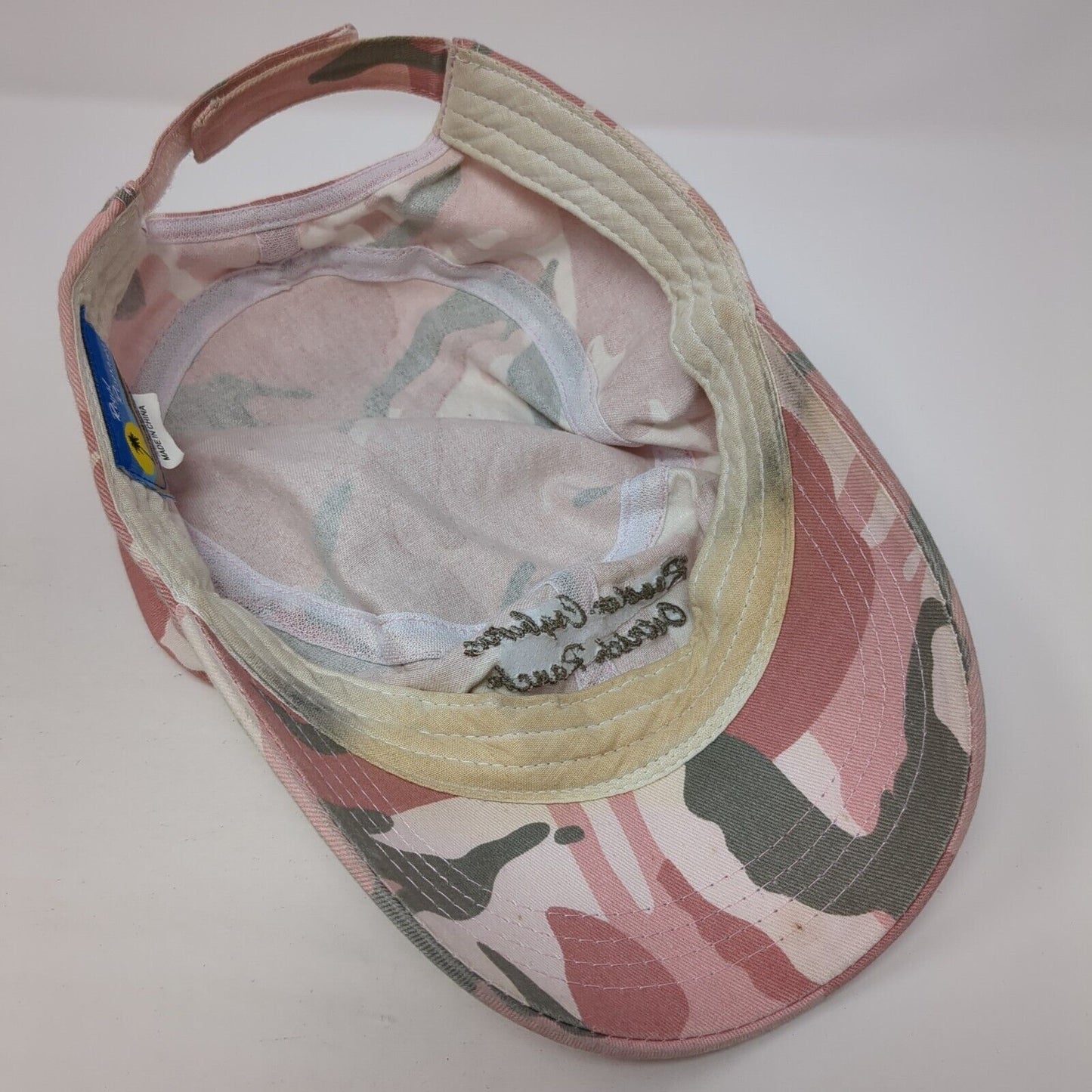 Rooster Cogburn Ostrich Ranch Srapback Cadet Army Hat Camo One Size