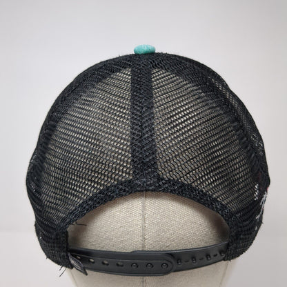 ICA Idaho Cowboys Assn Inc Snapback Trucker Hat Green OS Adjustable Mesh Back