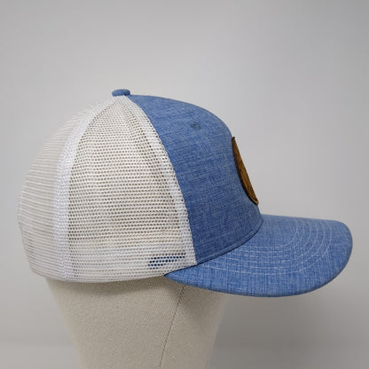 Tested on Animals Trucker Hat Blue One Size Adjustable Mesh Arcadian Outfitters