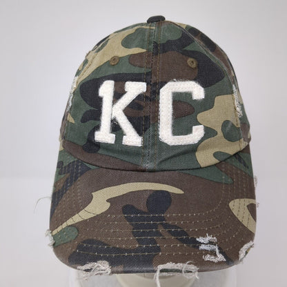 KC Slideback Hat Camouflage One Size Adjustable Outdoor District