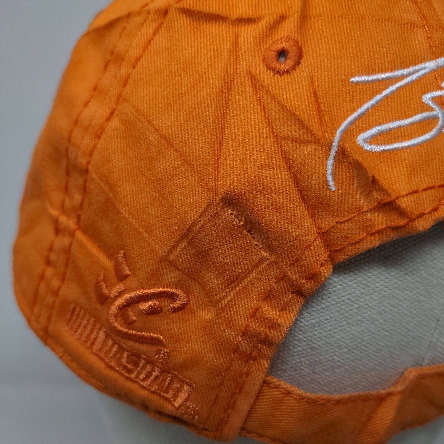 Chase Authentics Mens Slideback Hat Orange OSFM Embroidered Tony Stewart #20