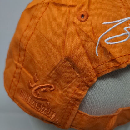 Chase Authentics Mens Slideback Hat Orange OSFM Embroidered Tony Stewart #20