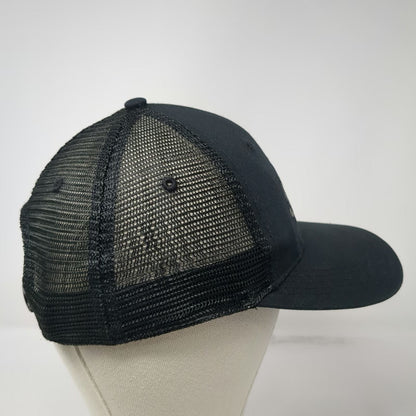 Carhartt Seneca Foods Black Trucker Hat One Size Mesh Snapback Corporate Logo
