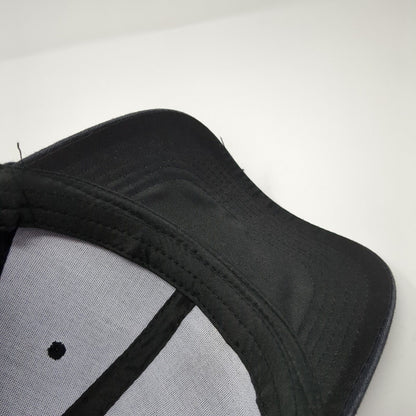 Mrs. Slideback Hat Black One Size Adjustable Embroidered 6 Panel Cotton