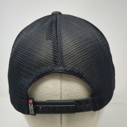 Tractor Supply Co Trucker Hat Black Camo One Size Mesh Snapback TSC Flexfit 110