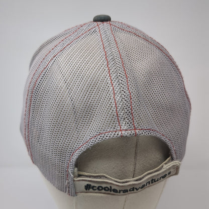 Cordova Cooler Trucker Hat Gray One Size Adjustable Mesh Back Embroidered